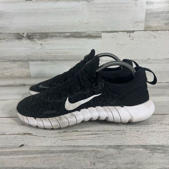 Nike Mens Free Run 5.0‎ Athletic Sneakers Running Shoes Black Size 8 - Picture 2 of 8